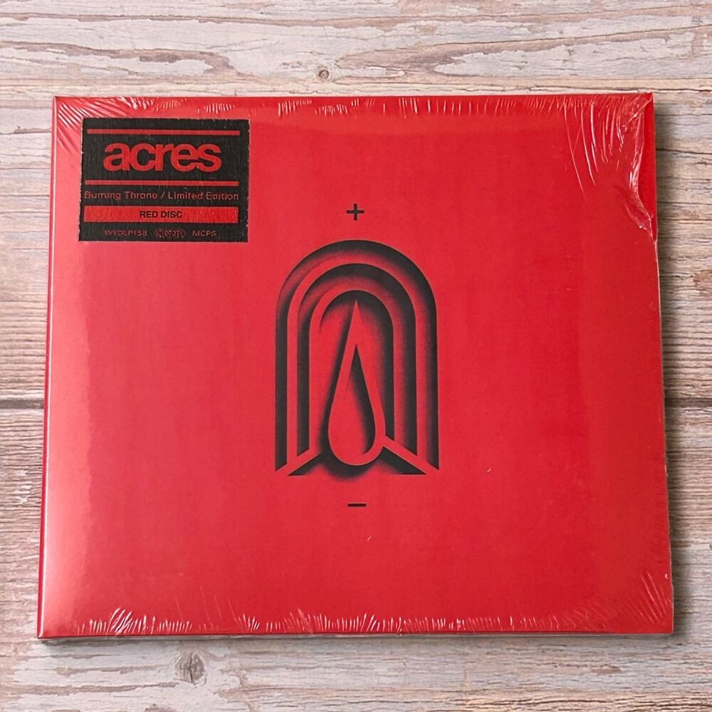 Acres – Burning Throne CD 2023 Limited Edition Red Disc Post-Hardcore WYD156